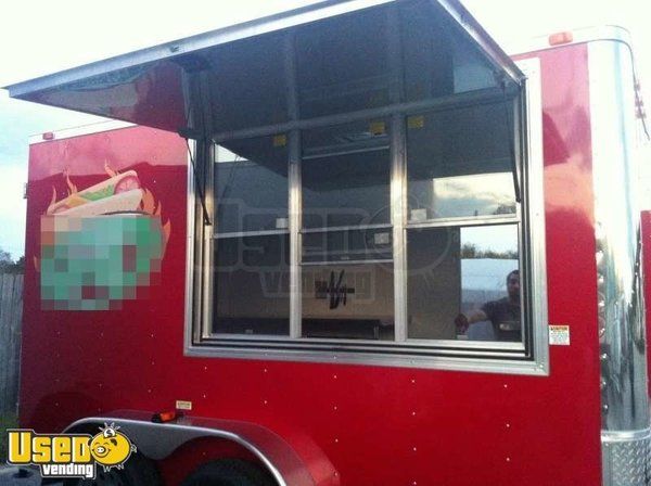 2013 - 7x12 BN Titan Food Concession Trailer