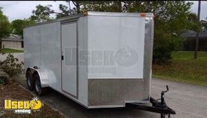 Like-New 2018 18' Kitchen Food Concession Trailer with Pro-Fire