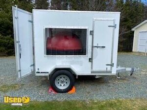 NEW - 2024 5' x 7' Wood-Fired Pizza Trailer Mobile Food Unit