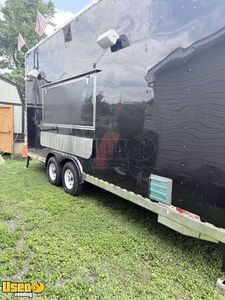 2023 8' x 22' Kitchen Food Concession Trailer w/ NSF Equipment + Pro Fire System