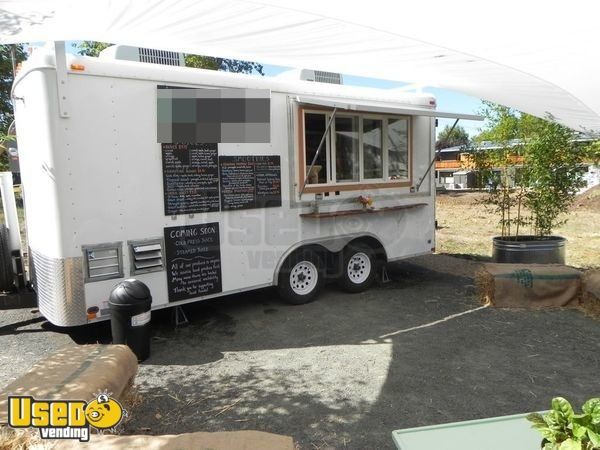 8.5' x 16' Beverage Concession Trailer