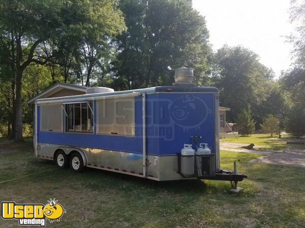 8' x 24' Food Concession Trailer