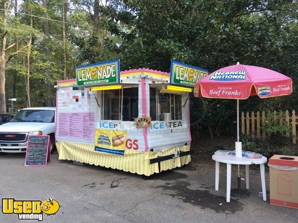 6' x 12' Turnkey Food Concession Trailer