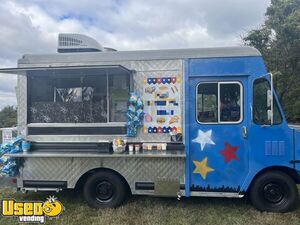 Chevy P30 Dessert Food Truck | Versatile Food Mobile Kitchen with Pro Tex II Fire Suppression