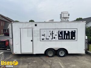 2018 8' x 18' Well-Equipped Commercial Mobile Kitchen Food Concession Trailer