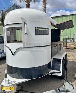 Compact - Converted Horse Trailer - Empty Concession Trailer