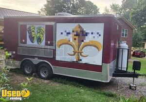 2021 8' x 16' Kitchen Food Concession Trailer with Fire Suppression System