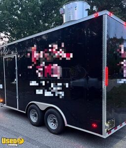 2022 8' x 16' Kitchen Food Concession Trailer Mobile Vending Unit