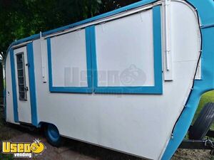 Used 7' x 14' Food Concession Trailer Mobile Vending Unit