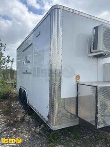 2024 8.5' x 16' Kitchen Food Concession Trailer with Fire Suppression System