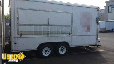 16' x 20.7' Food Concession Trailer