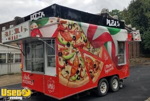 NEWLY Updated 21' Pizza Concession Trailer & Optional Chevrolet Silverado 2500 HD Truck