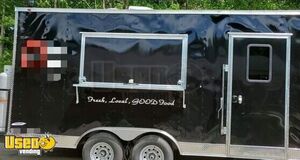 Very Lightly Used 2021 Freedom 8.5' x 18' Kitchen Concession Trailer