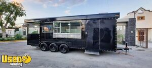 Well Equipped - 2021 8' x 24' Kitchen Food Trailer with 6' Porch