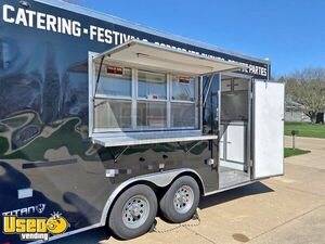 Nicely Equipped 2018 - 8' x 16' Kitchen Food Unit /  Food Concession Trailer