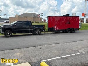 Well Equipped - 2025 7' x 16' Kitchen Food Concession Trailer Mobile Vending Unit