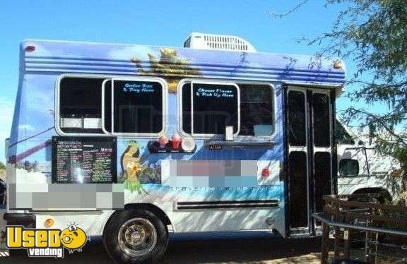1987 Chevy Bus Shaved Ice Truck