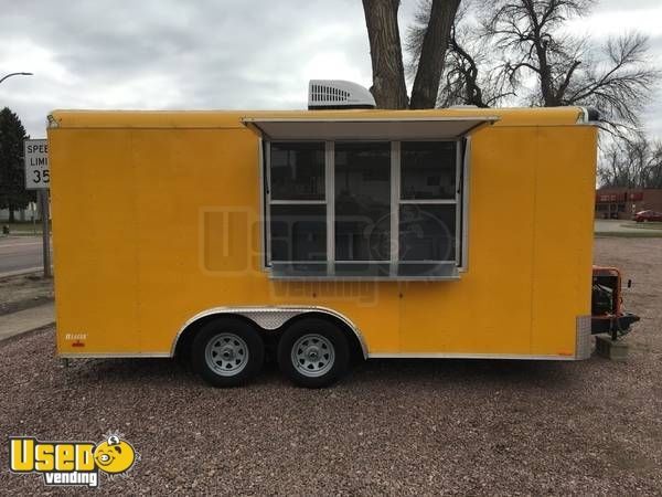 2015 - 8.5' x 16' Food Concession Trailer