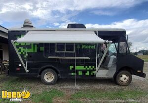 GMC Step Van Food Truck Shape / Ready to Operate Mobile Kitchen