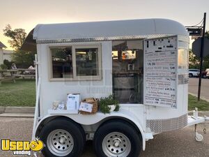 Vintage - 1970 5' x 8' Horse Trailer Concession Conversion | Beverage and Coffee Trailer