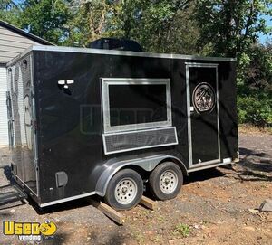 Never Used - Diamond Cargo 7' x 14' Coffee and Food Concession Trailer