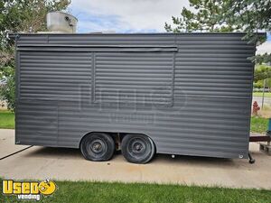 Vintage - 1976 8' x 15' Food Concession Trailer with Fire Suppression System