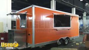 NEW - 2025 6.5' x 16' Kitchen Food Concession Trailer with Fire Suppression System