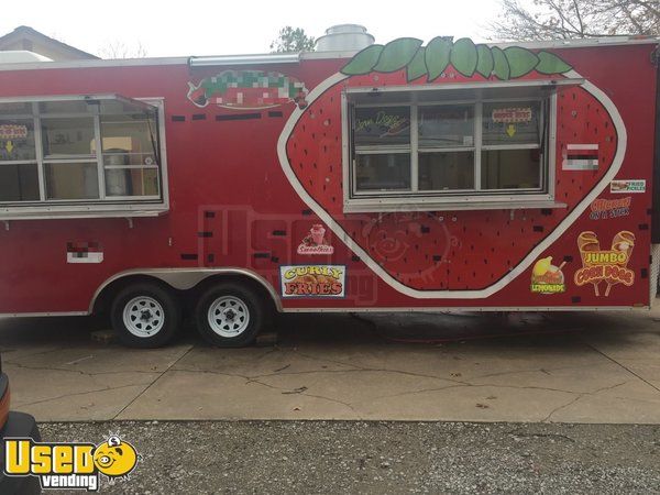 2014 - 8.5' x 24' Food Concession Trailer Mobile Kitchen