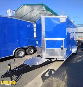 2023 Custom Order BRAND NEW 7' x 12' Commercial Mobile Kitchen Food Concession Trailers