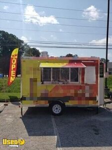 Like-New - 2022 8' x 12' Kitchen Food Concession Trailer with Pro-Fire Suppression