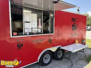 Well Equipped - 2014 8.5' x 18' Kitchen Food Concession Trailer with Fire Suppression