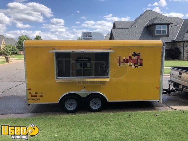 2017 - 8.5' x 16' Turnkey Ice Cream Concession Trailer