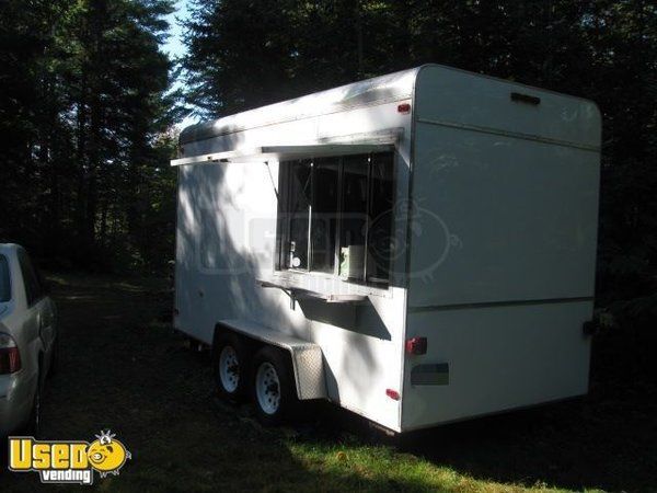 Clean 2007 - 8' x 16' Trailer Tech Food Concession Trailer