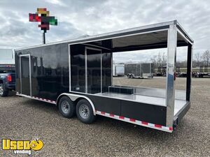 BRAND NEW 2023 - 8.5' x 24' Concession Trailer with Open Porch
