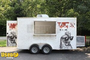 Like New 2024 - 7' x 14' Anvil Concession Trailer | Mobile Vending Unit
