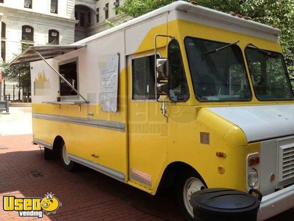 Chevy Grumman Step Van Pizza Food Truck