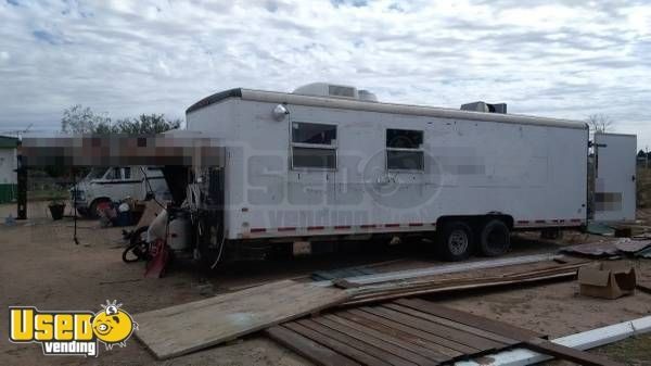 8.5' x 24' Food Concession Trailer