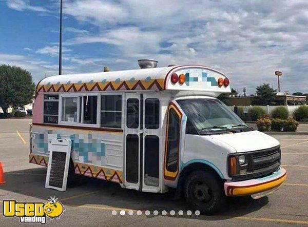 Ready to Operate 2000 Chevy Express Bus All-Purpose Food Truck Kitchen