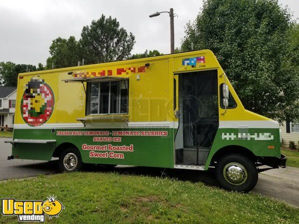 GMC P30 22' Step Van Corn Roasting and Kitchen Food Truck