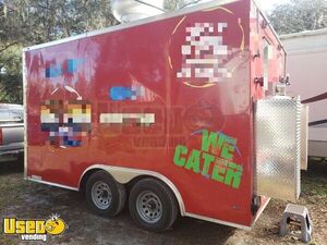 2019 Diamond Cargo 8.5' x 14' Food Concession Trailer Loaded Mobile Kitchen