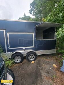 Ready-to-Outfit Spacious V-nose Empty Food Concession Trailer