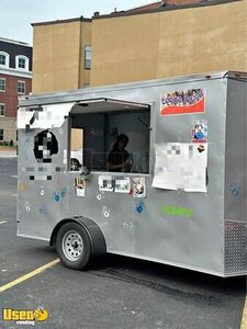 USED - 7' x 12' Concession Trailer | Mobile Street Vending Unit