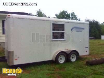 16' x 7' Twin Axle Pace American Trailer