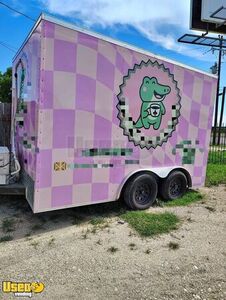 2022 8' x 12' Mobile Coffee Trailer Beverage Concession Unit