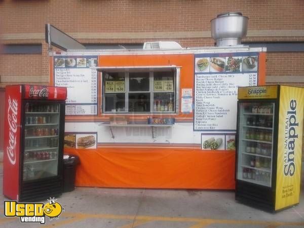 6' x 14' Food Concession Trailer