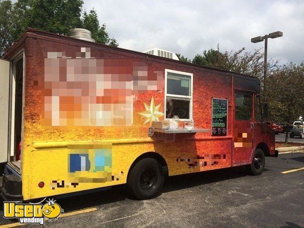 Used Chevrolet Well-Equipped P30 Step Van Mobile Kitchen Food Truck