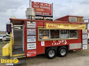 Remodeled 1970 Vintage 8.5' x 24' Food Concession Trailer with Porch