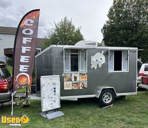 2014 - 7' x 12' Coffee and Espresso Concession Trailer