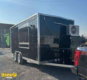 BRAND NEW 2024 - 8' x 16' Food Concession Trailer | Mobile Kitchen Unit