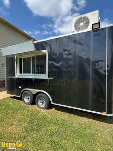 2024 8.5' x 16' Kitchen Food Concession Trailer with Pro Fire System